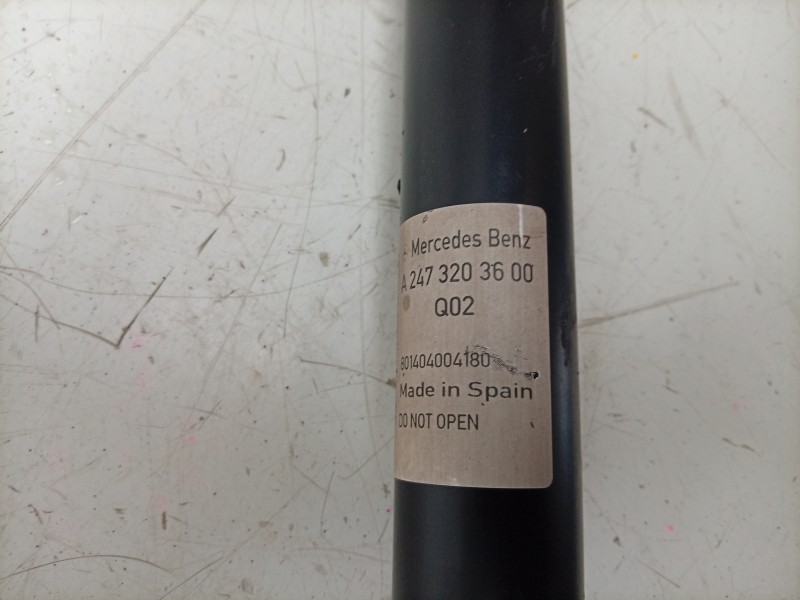 Recambio de amortiguador trasero derecho para mercedes-benz b-klasse (bm 247) b 180 referencia OEM IAM  A2473203600 