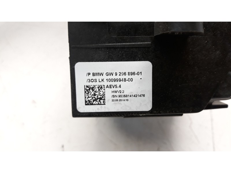 Recambio de palanca cambio para bmw serie 1 lim. (f20) 2.0 turbodiesel referencia OEM IAM 9296896  