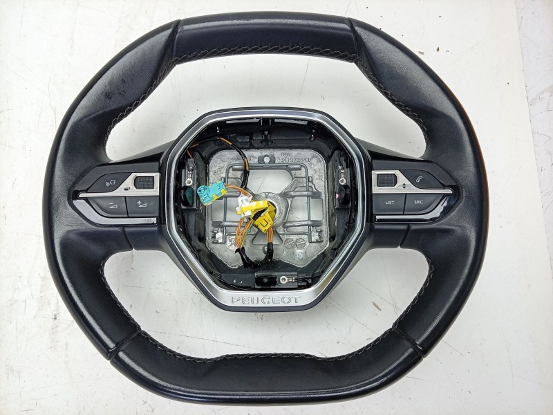 Recambio de volante para peugeot 3008 allure pack referencia OEM IAM  98105487AV 
