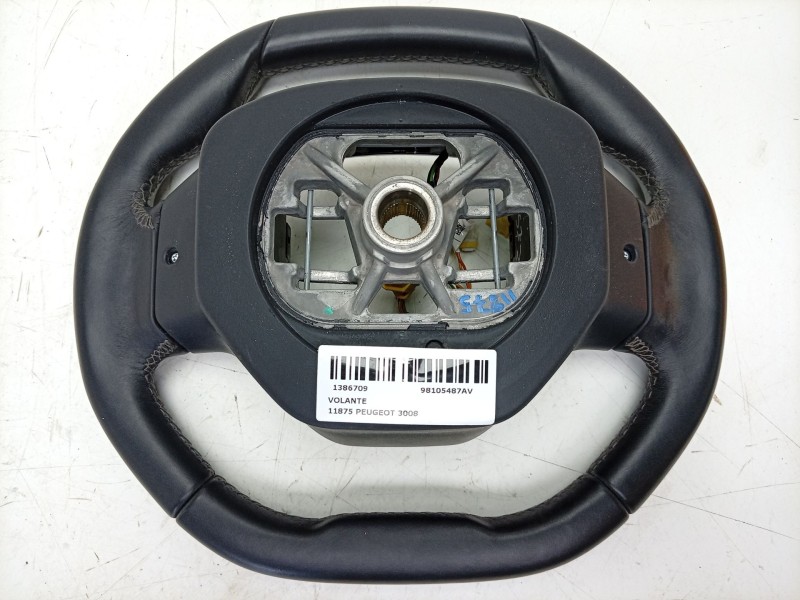 Recambio de volante para peugeot 3008 allure pack referencia OEM IAM  98105487AV 
