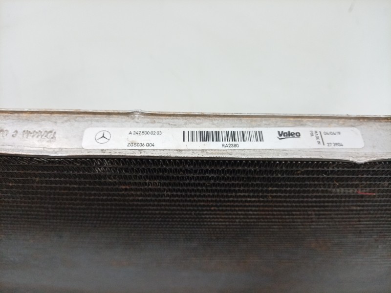 Recambio de radiador agua para mercedes-benz b-klasse (bm 247) b 180 referencia OEM IAM ZGS006Q04 A2475000203 273959