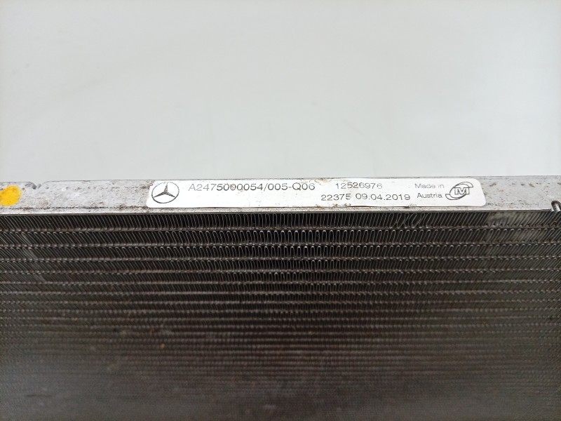 Recambio de condensador / radiador aire acondicionado para mercedes-benz b-klasse (bm 247) b 180 referencia OEM IAM  A2475000054