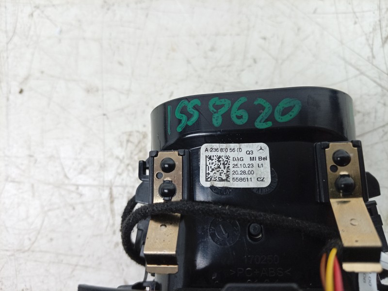 Recambio de aireador central izquierdo para mercedes-benz cle cle 220d referencia OEM IAM  A2638305600 