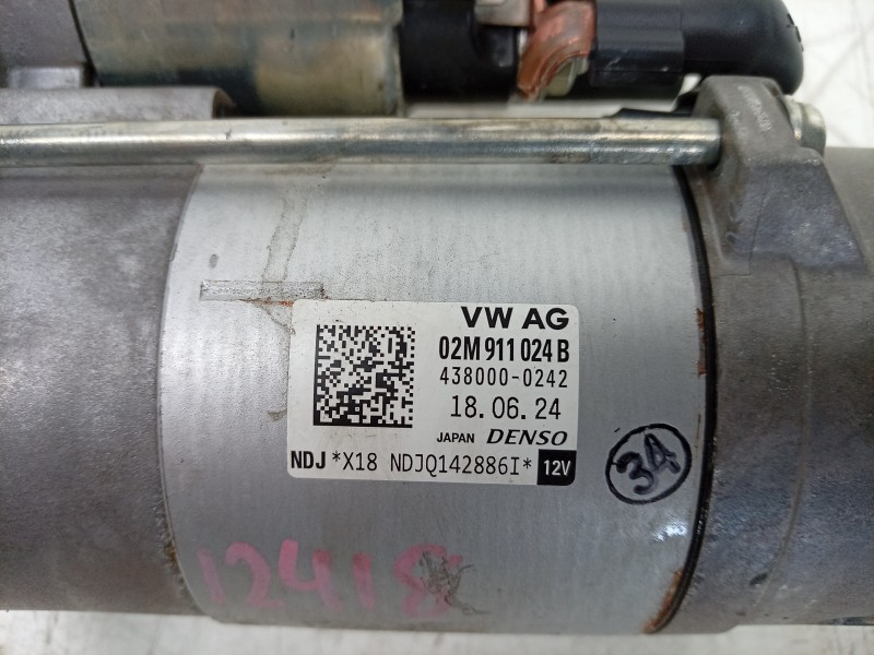 Recambio de motor arranque para audi q2 (gab, gag) 30 tdi referencia OEM IAM  02M911024B ARF670401HQ