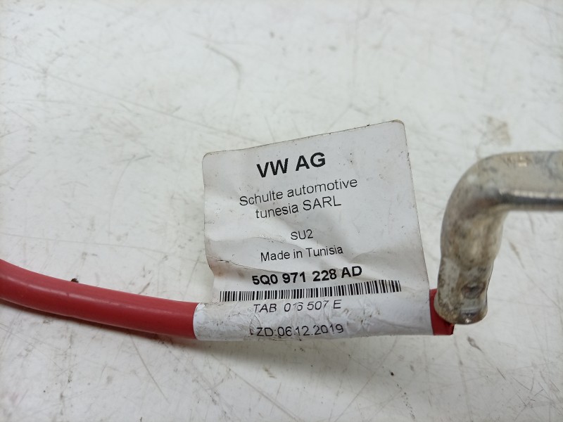 Recambio de cable para volkswagen polo vi (aw1, bz1, ae1) 1.0 tsi referencia OEM IAM  5Q0971228AD 