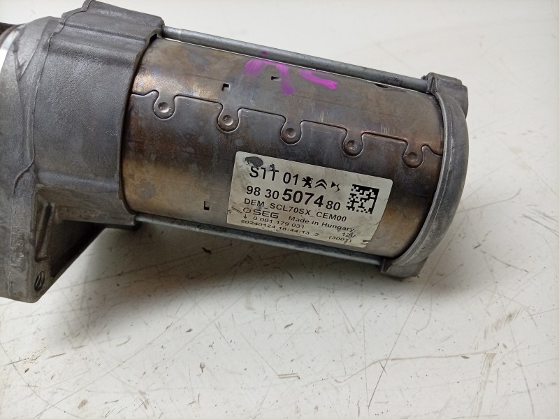 Recambio de motor arranque para opel crossland x / crossland (p17, p2qo) 1.2 (75) referencia OEM IAM 0001179031 9830507480 ARF96