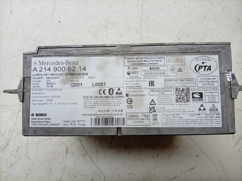 Recambio de sistema navegacion gps para mercedes-benz cle cle 220d referencia OEM IAM  A2149006214 