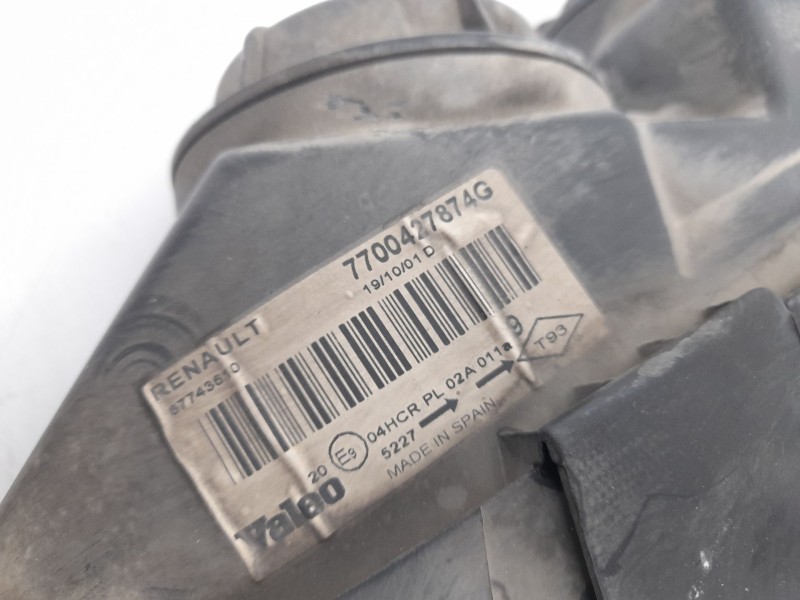 Recambio de faro izquierdo para renault megane i coach (da0/1_) 1.6 16v (da0b, da04, da11) referencia OEM IAM  7700427874 