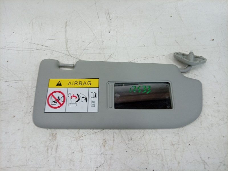Recambio de parasol derecho para mg zs suv (azs1) 1.5 vti referencia OEM IAM 10524502 10524502 