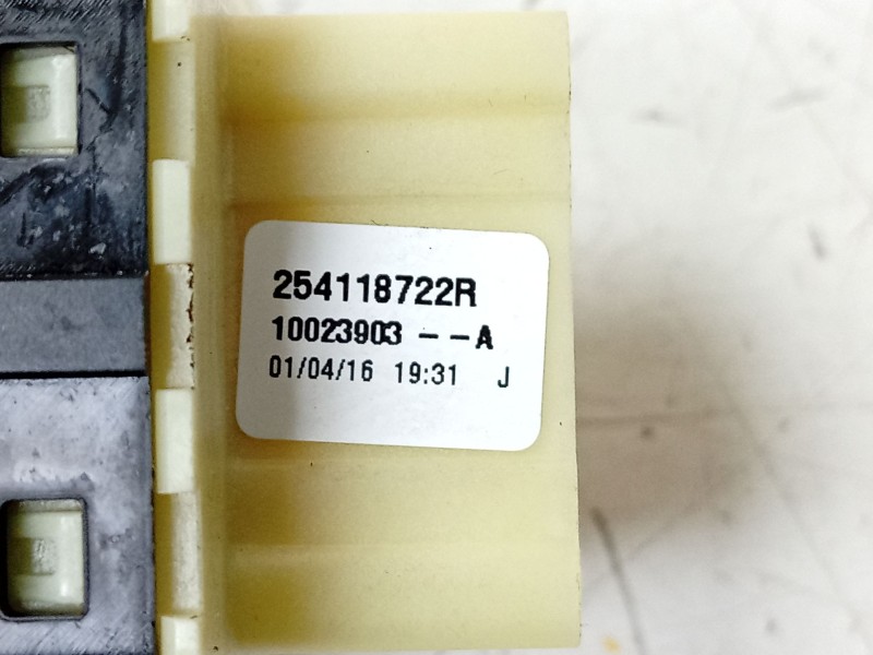 Recambio de mando elevalunas delantero izquierdo para renault clio iv (bh_) 0.9 tce 90 referencia OEM IAM  254112588R 
