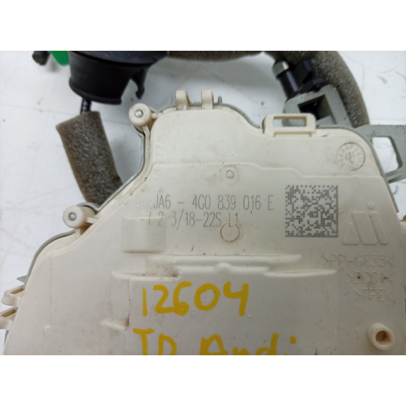 Recambio de cerradura puerta trasera derecha para audi q3 (8ub, 8ug) 1.4 tsi referencia OEM IAM  4G0839016E EZCAU323
