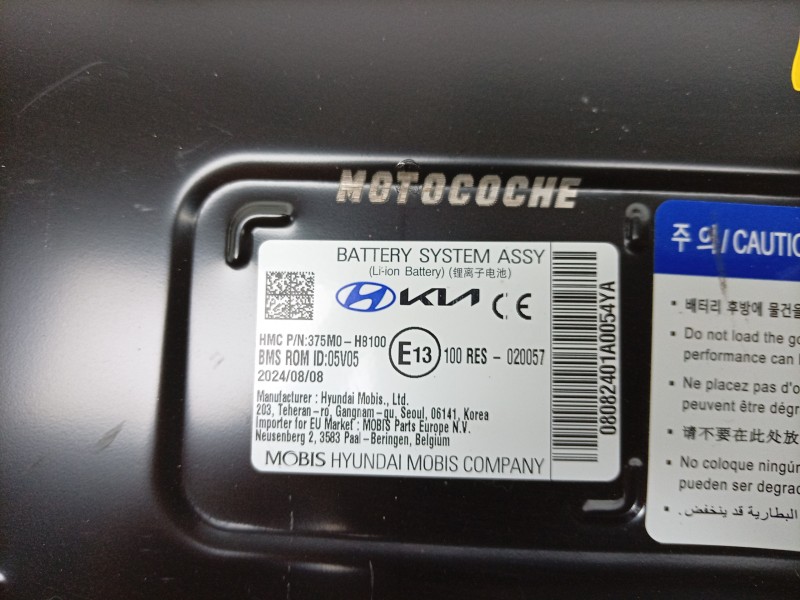 Recambio de bateria para kia stonic (yb) 1.0 t-gdi eco-dynamics+ referencia OEM IAM  375M0H8100 
