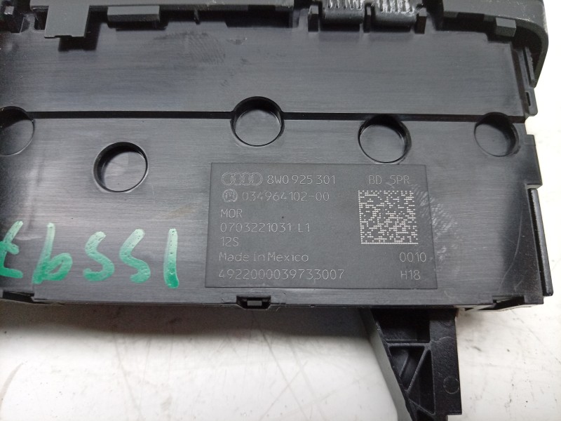 Recambio de mando multifuncion para audi q5 sportback (fyt) 35 tdi referencia OEM IAM  8W0925301 