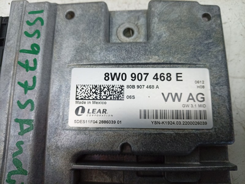 Recambio de modulo electronico para audi q5 sportback (fyt) 35 tdi referencia OEM IAM 80B907468A 8W0907468E 