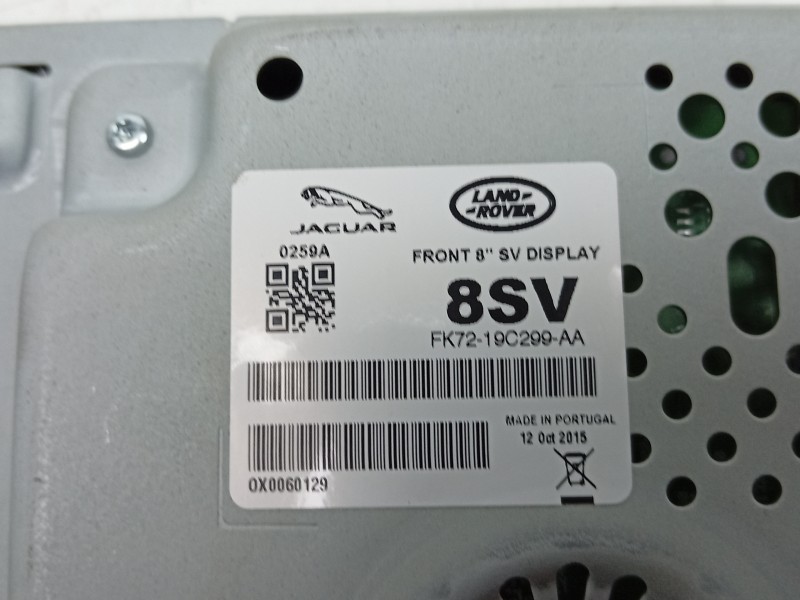 Recambio de pantalla multifuncion para jaguar xj (x351) 3.0 sdv6 referencia OEM IAM  FK7219C299AA 