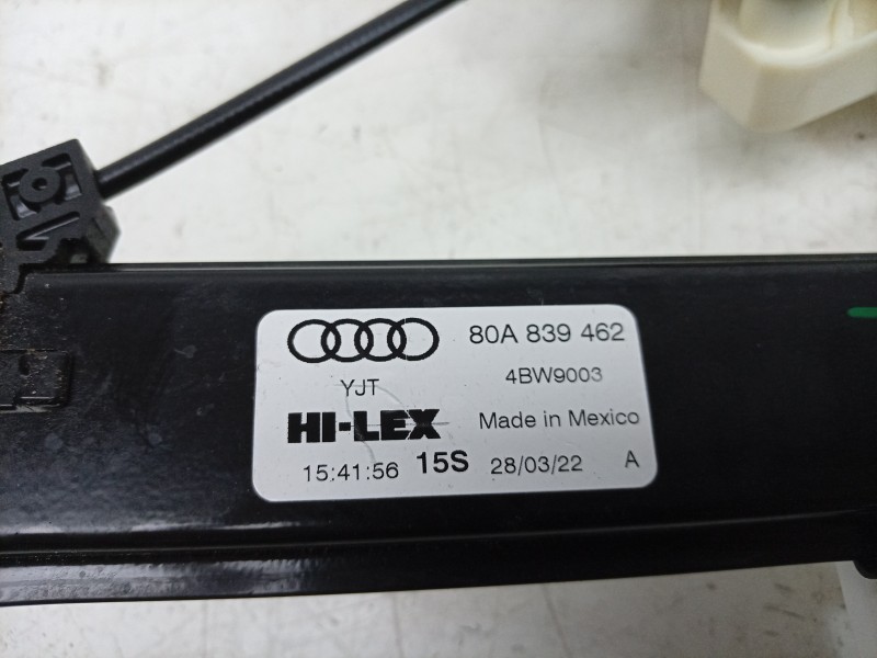 Recambio de elevalunas trasero derecho para audi q5 sportback (fyt) 35 tdi referencia OEM IAM  80A839462 