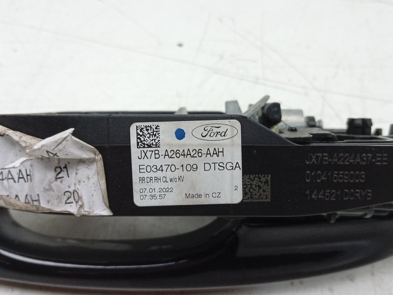 Recambio de maneta exterior trasera derecha para ford focus iv (hn) 1.5 ecoblue referencia OEM IAM  JX7BA264A26AAH 