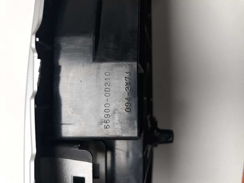 Recambio de mando climatizador para toyota yaris (ksp9/scp9/nlp9) básico referencia OEM IAM 559000D210  