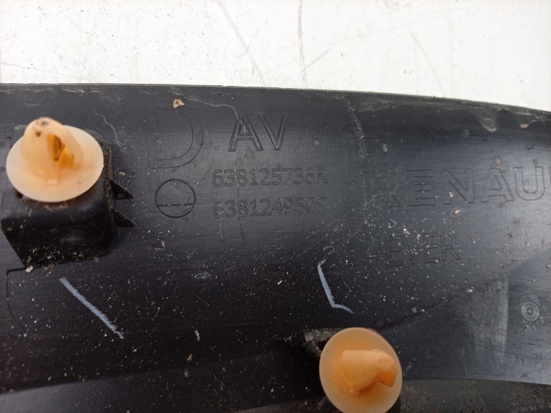 Recambio de aletin delantero derecho para renault 4 e-tech 120 referencia OEM IAM  638125736R 
