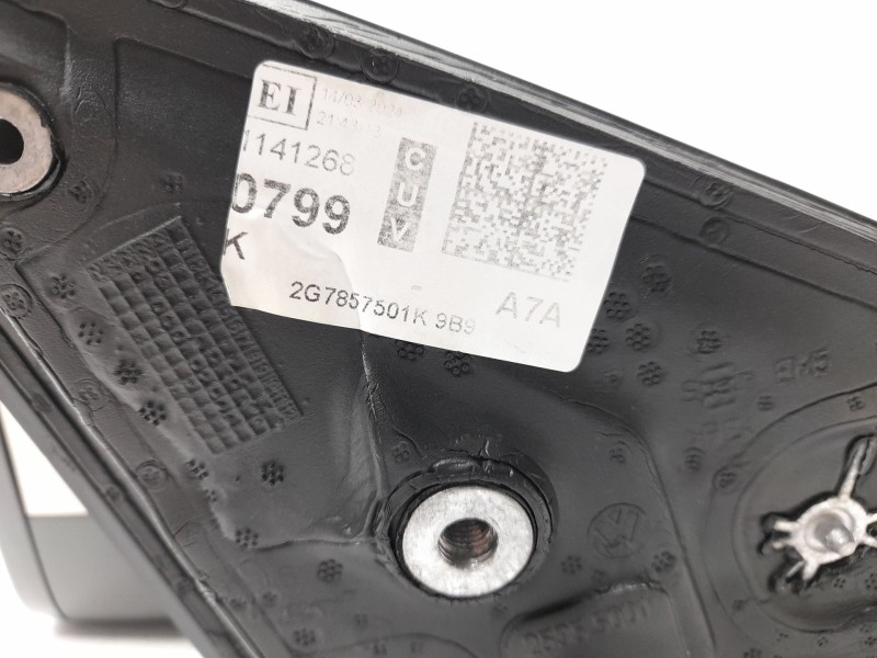 Recambio de retrovisor izquierdo para volkswagen taigo (cs1) 1.0 tsi referencia OEM IAM  2G7857501K9B9 1052392014/1640303