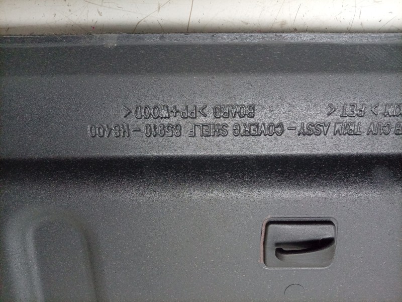 Recambio de bandeja trasera para kia stonic (yb) 1.0 t-gdi eco-dynamics+ referencia OEM IAM  85910H8400 