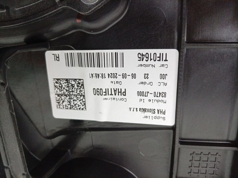 Recambio de elevalunas trasero izquierdo para kia ceed (cd) 1.0 t-gdi referencia OEM IAM 83471J7000 83471J7000 