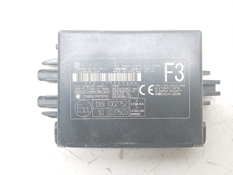 Recambio de modulo electronico para toyota hilux (gun1) doble cabina dlx 4x4 referencia OEM IAM  8978006111 