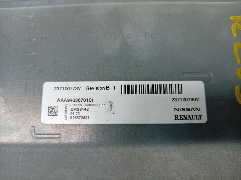 Recambio de centralita motor uce para dacia sandero iii 1.0 tce 90 eco-g referencia OEM IAM A2C38542500 237100796V 