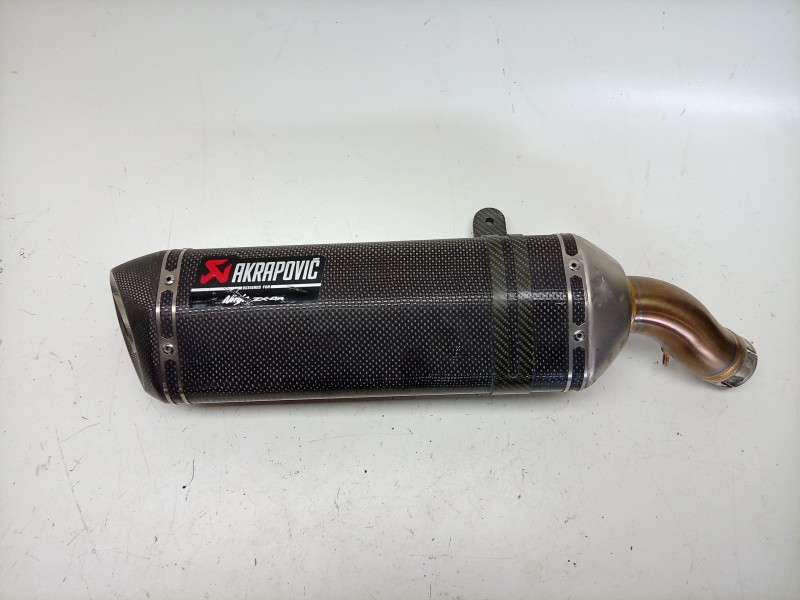 Recambio de silenciador trasero para kawasaki zx-4r zx-4r referencia OEM IAM  258EXP0119A 