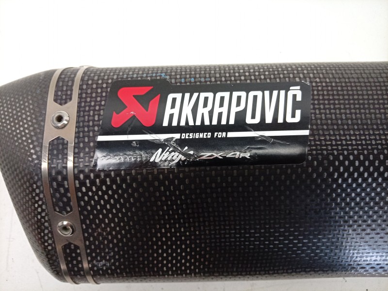 Recambio de silenciador trasero para kawasaki zx-4r zx-4r referencia OEM IAM  258EXP0119A 