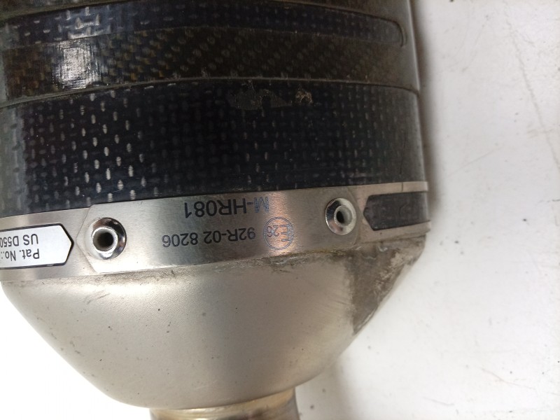 Recambio de silenciador trasero para kawasaki zx-4r zx-4r referencia OEM IAM  258EXP0119A 