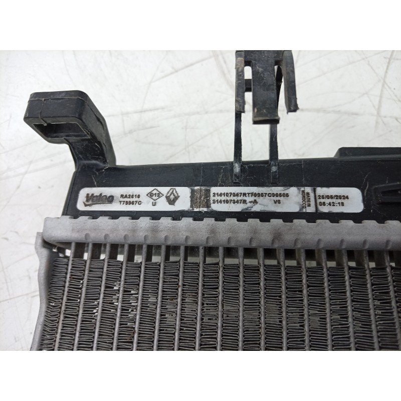 Recambio de radiador agua para dacia sandero iii 1.0 tce 90 eco-g referencia OEM IAM T79957C 214107347R 550038