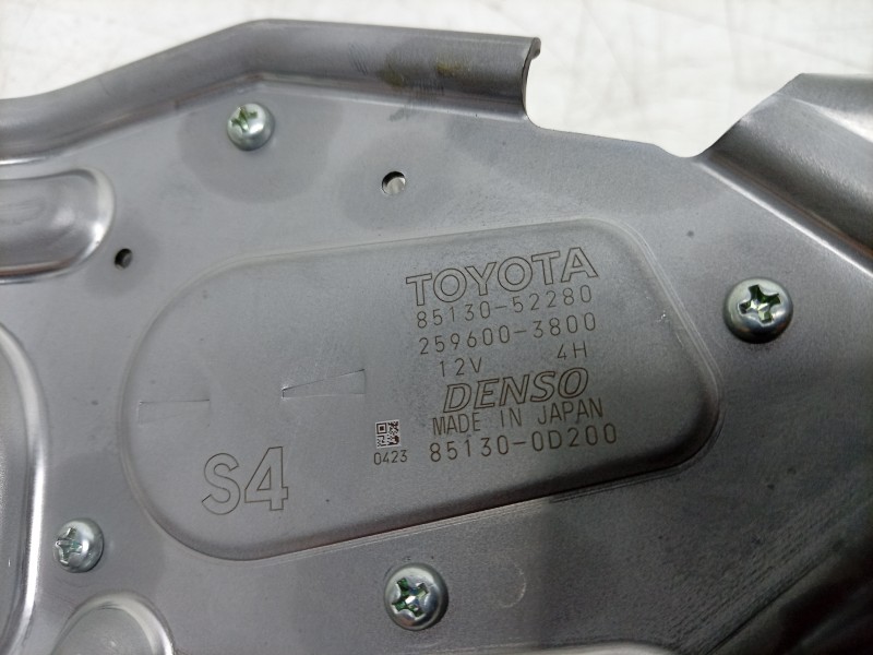 Recambio de motor limpia trasero para toyota yaris cross (mxp_) 1.5 hybrid (mxpj10) referencia OEM IAM 8513052280 851300D200 