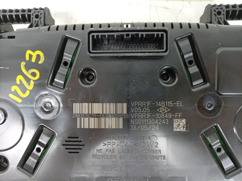 Recambio de cuadro instrumentos para dacia sandero iii 1.0 tce 90 eco-g referencia OEM IAM  248097627R 