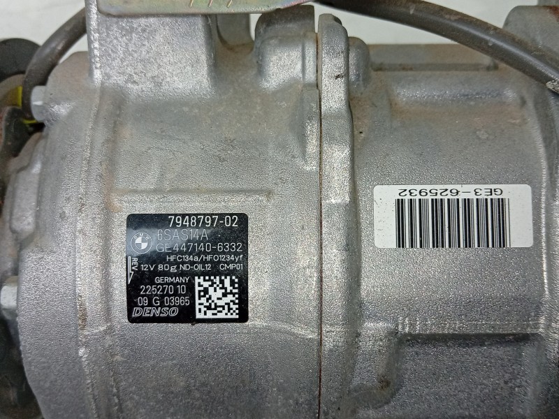 Recambio de compresor aire acondicionado para bmw serie 1 lim. (f40) 120i referencia OEM IAM  64527948797 320268