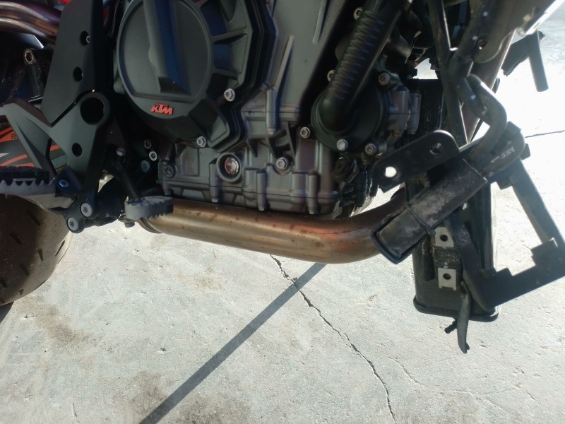 Recambio de colector escape para ktm 890 smt referencia OEM IAM   
