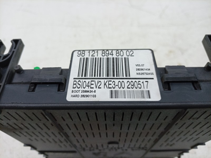 Recambio de caja reles / fusibles para citroën berlingo furgoneta/monovolumen (b9) 1.6 hdi / bluehdi 75 referencia OEM IAM  9812