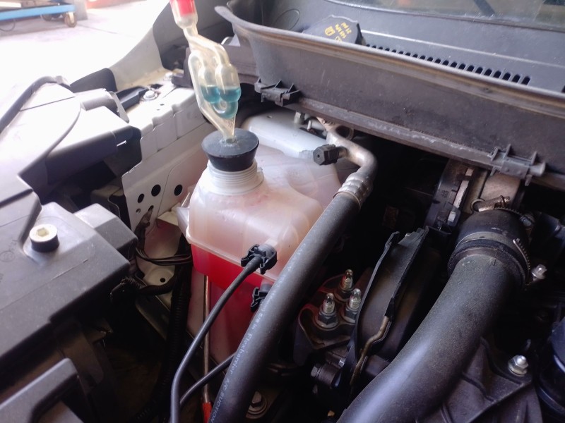 Recambio de deposito expansion para ford transit courier b460 furgoneta/monovolumen 1.5 tdci referencia OEM IAM   