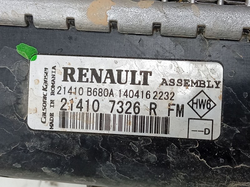 Recambio de radiador agua para renault clio iv (bh_) 0.9 tce 90 referencia OEM IAM  214107326R 11415002007/550516A/554516A/57051