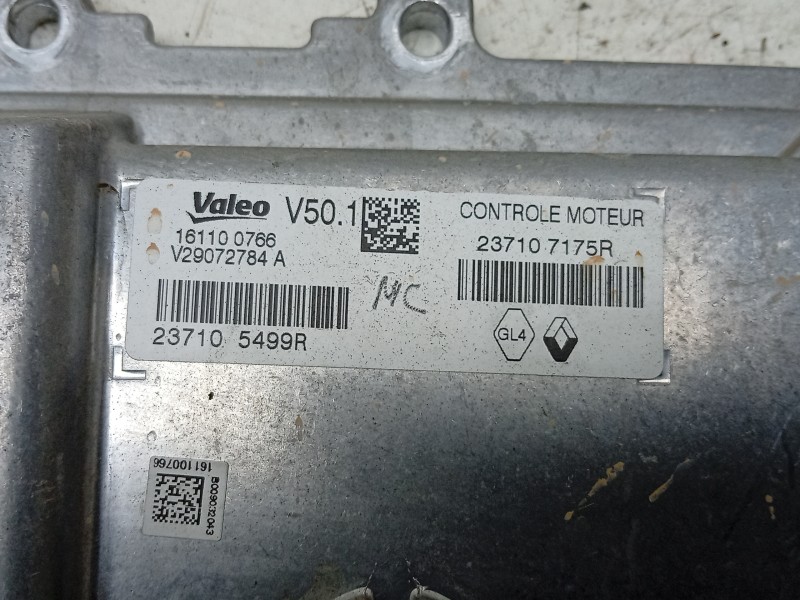 Recambio de centralita motor uce para renault clio iv (bh_) 0.9 tce 90 referencia OEM IAM 161100766 237107175R 
