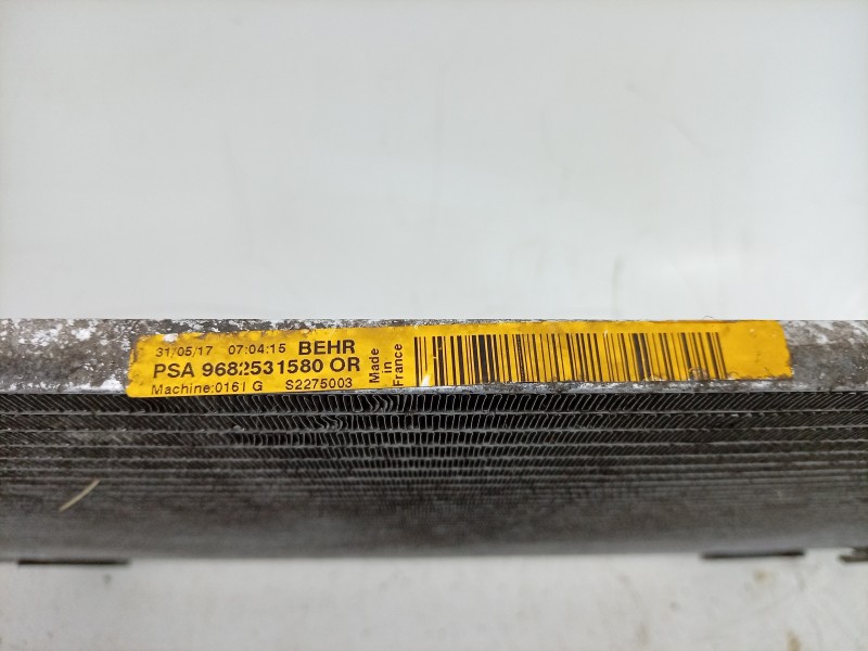 Recambio de condensador / radiador aire acondicionado para citroën berlingo furgoneta/monovolumen (b9) 1.6 hdi / bluehdi 75 refe