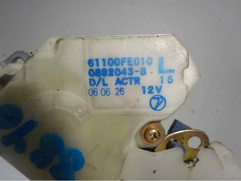 Recambio de cerradura puerta delantera izquierda para subaru impreza g11 (gd/gg) 2.0 r sw referencia OEM IAM 61100FE010  