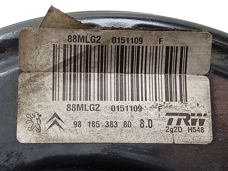 Recambio de servofreno para citroën berlingo furgoneta/monovolumen (b9) 1.6 hdi / bluehdi 75 referencia OEM IAM   