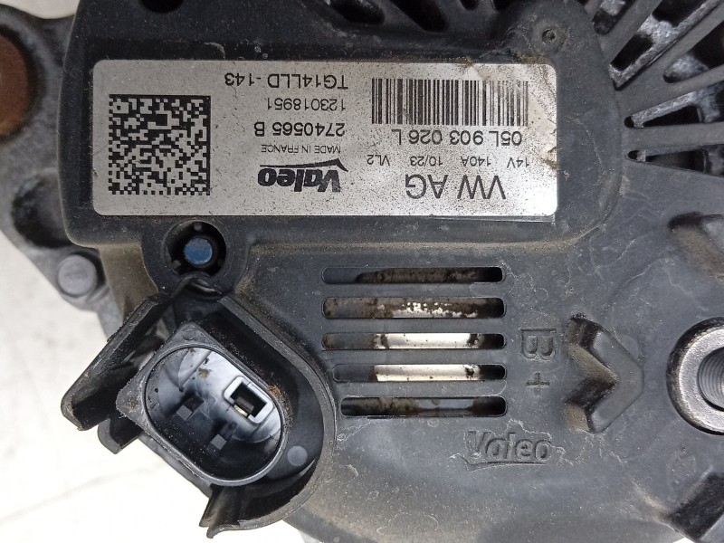 Recambio de alternador para seat leon (kl1, klg) 2.0 tdi referencia OEM IAM   