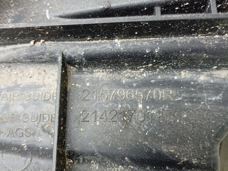 Recambio de calandra delantera de radiador para renault 4 e-tech 120 referencia OEM IAM  215796570R 