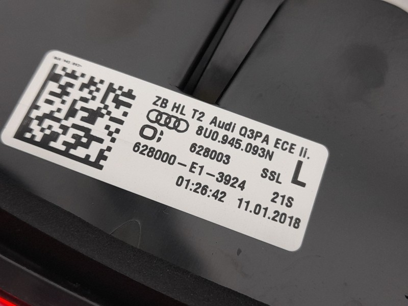 Recambio de piloto trasero izquierdo para audi q3 (8ub, 8ug) 1.4 tsi referencia OEM IAM  8U0945093T 