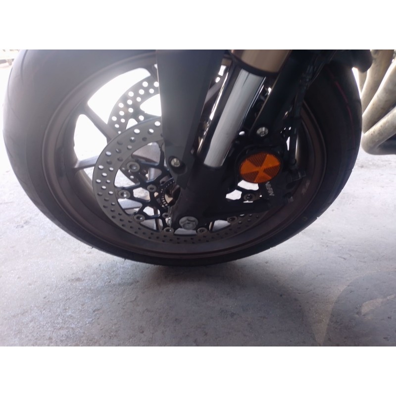 Recambio de disco de freno delantero izquierdo para honda cb (501cc - ) cb 650 r (rh08, rh02) referencia OEM IAM   