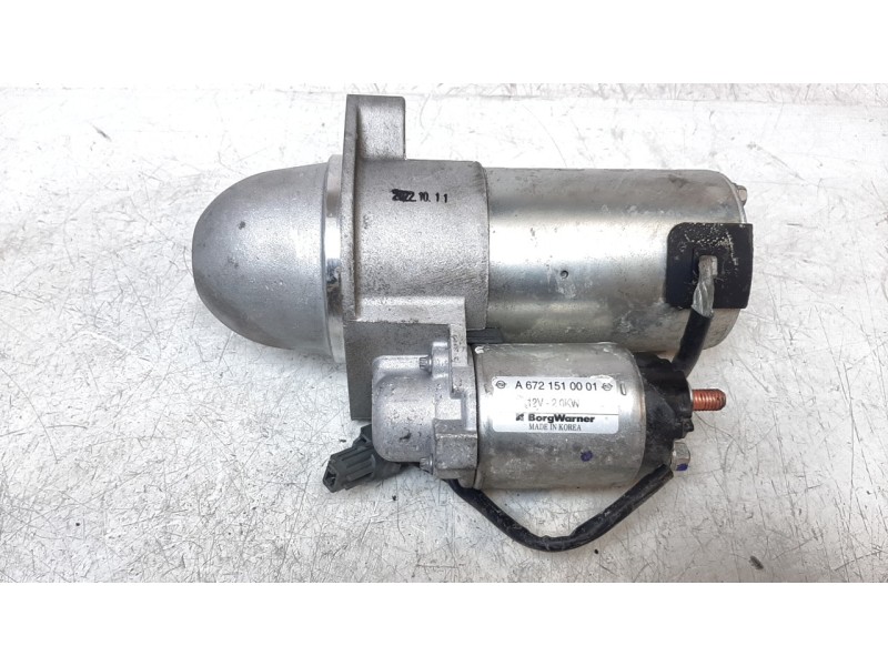 Recambio de motor arranque para ssangyong rexton limited 4x4 referencia OEM IAM 6721510001  
