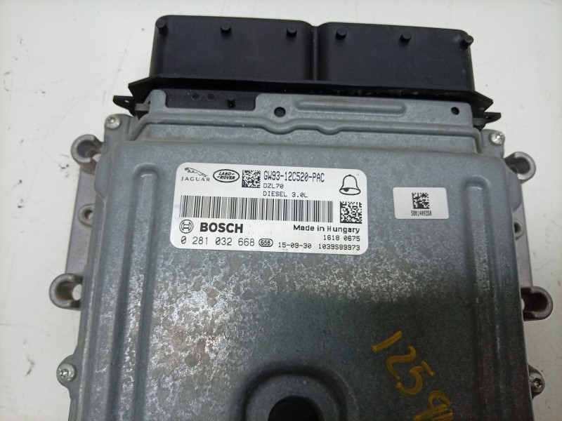 Recambio de centralita motor uce para jaguar xj (x351) 3.0 sdv6 referencia OEM IAM 0281032668 GW9312C520 