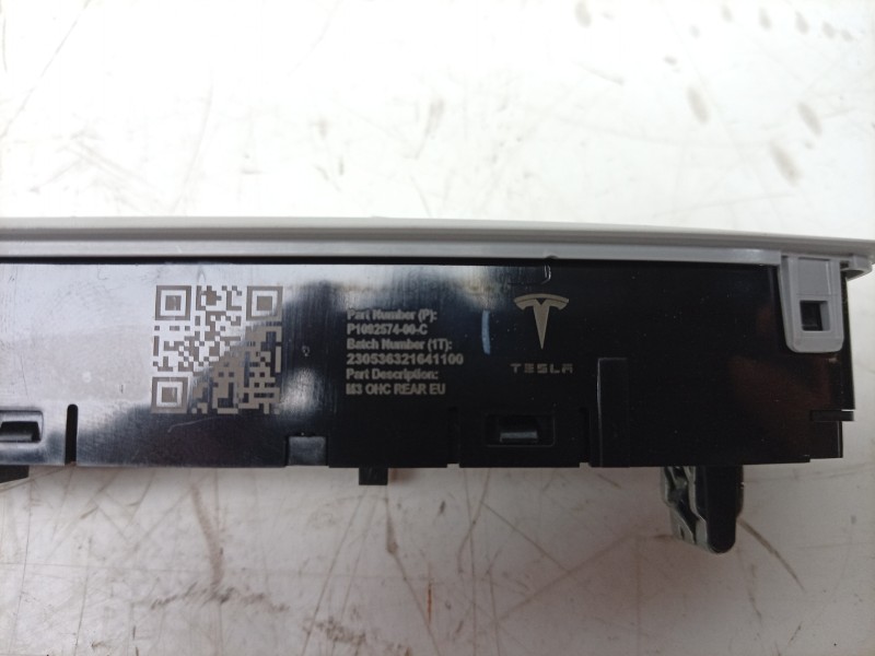 Recambio de luz interior para tesla model 3 ev referencia OEM IAM  109257400C 